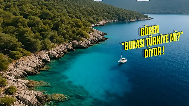 Milas'ta kimsenin bilmediği mavi bir dünya ortaya çıktı
