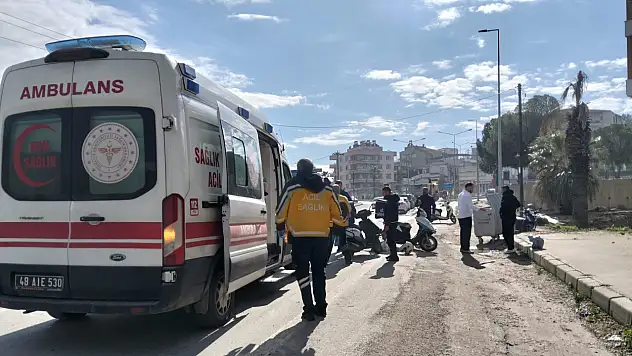 Milas'ta Labranda Bulvarı'nda iki motosiklet çarpıştı: 1 yaralı
