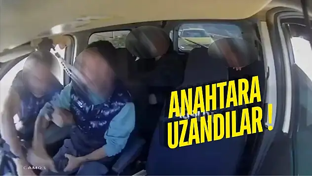 Milas'ta Taksiciler Anahtar Almaya Çalışıp Kimlik Sordu, O Anlar Kamerada
