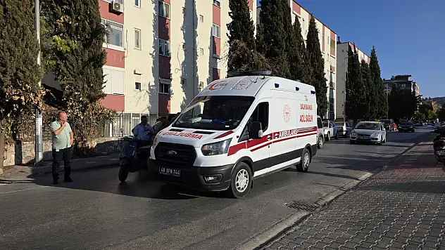 Milas'ta tali yol tehlikesi: motosiklet sürücüsü kazada yaralandı