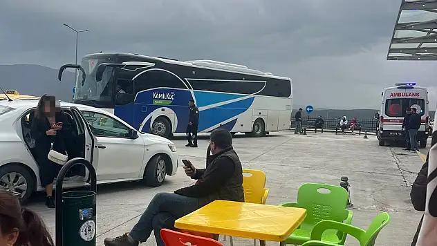 Milas'ta yolcu otobüsü şoföründen hayat kurtaran manevra: Güzergâhını hayat kurtarmak için değiştirdi!