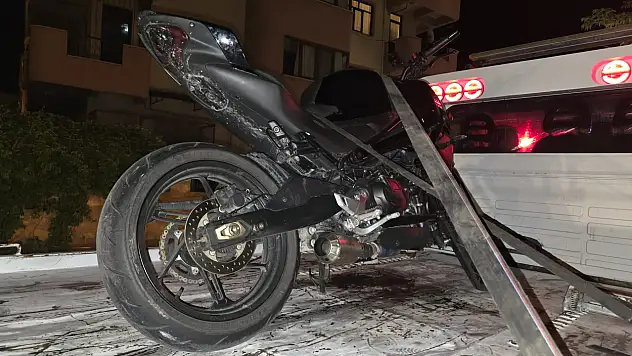 Milas'ta aranan motosiklet jandarma operasyonuyla ele geçirildi
