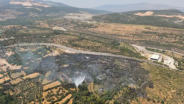 Yatağan'da Çıkan Yangın Kısa Sürede Kontrol Altına Alındı