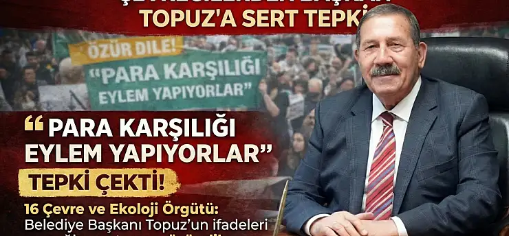 Çevrecilerden Milas Belediye Başkanı'na Çağrı: 'Kanıtla Ya Da Özür Dile'