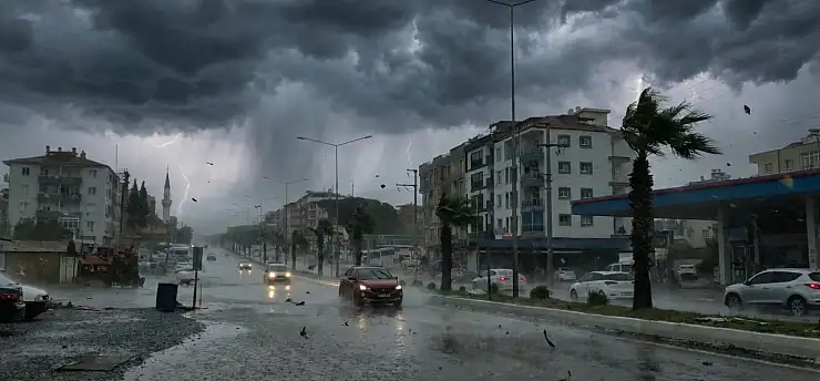 Hafta Sonu Planı Yapanlar Dikkat: Milas Kuvvetli Fırtınanın Etkisine Giriyor