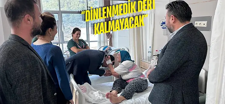 MHP Milas'tan Hastane Ziyareti: 'Derdiniz Derdimizdir'