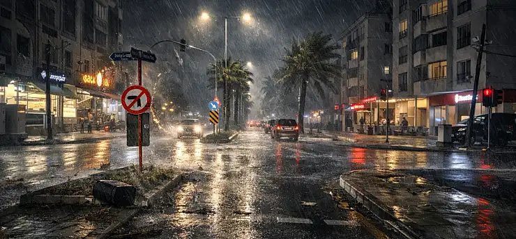 Milas için kuvvetli fırtına uyarısı