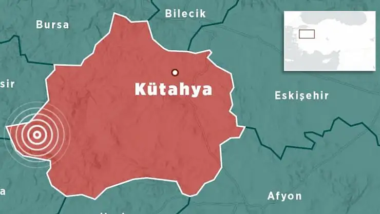 5.4 Kütahya Depremi, Muğla ve Çevre İllerde de Hissedildi