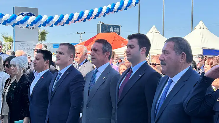 Ali Koç'un Katılımıyla Milas'ta Ford Helvacıoğlu Bayisi Hizmete Açıldı