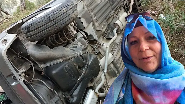 Canlı Yayında Şok Anlar: Direksiyon Başında 30 Metrelik Uçuruma Uçtu!