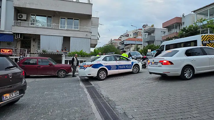 İsmetpaşa Mahallesi'nde kaza: Motosiklet sürücüsü yaralandı