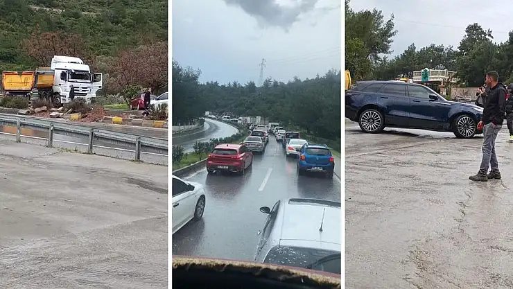 Milas Bodrum Karayolunda 2 Tır, 1 Kamyon, 1 Otomobil Birbirine Girdi: Yaralılar Var