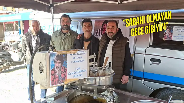 Milas Esnafı Ferdi Tayfur'u 40. Gününde Lokma Hayrı ile Andı