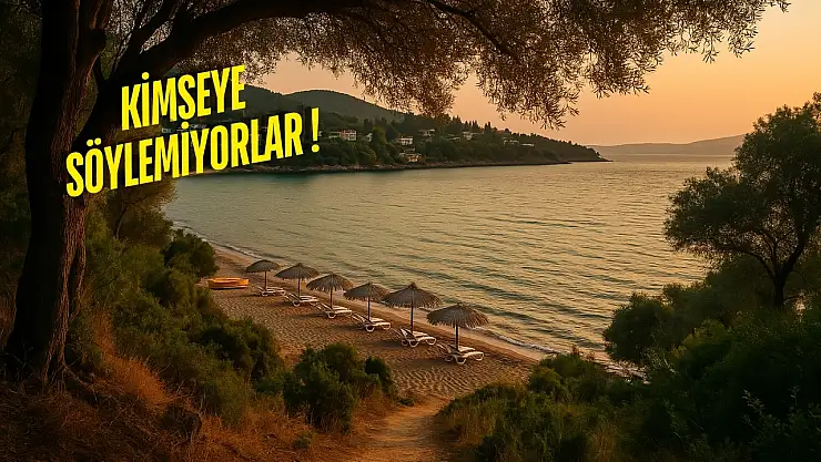 Milas'ın en tenha sahil patikası sosyal medyayı karıştırdı