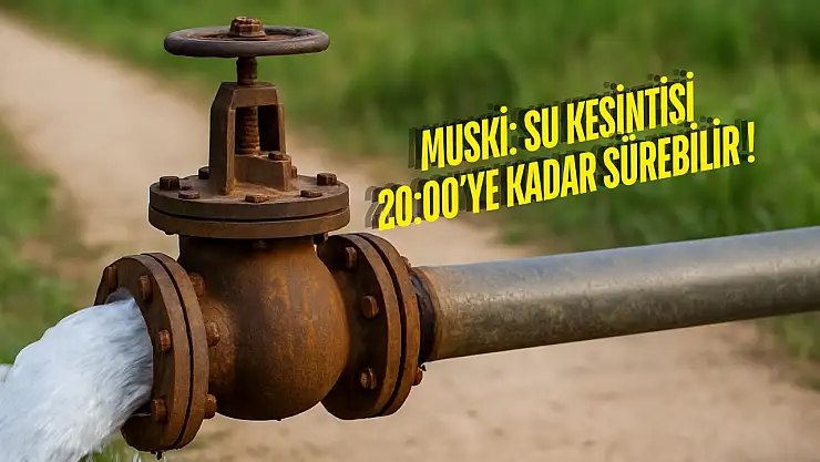 Milas'ın kırsal mahallelerinde su akışı durdu