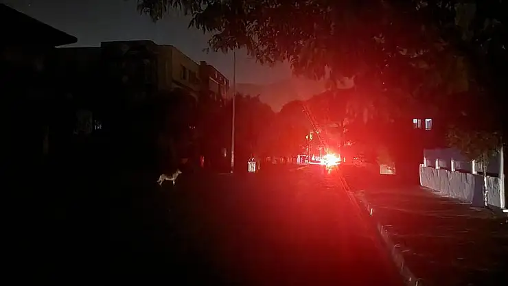 Milas karanlığa büründü