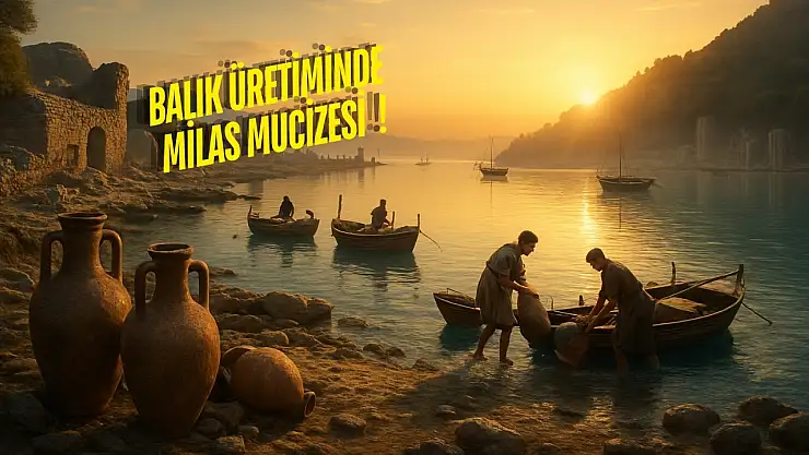 Milas'ta balıkçılığın binlerce yıllık serüveni gün yüzüne çıktı