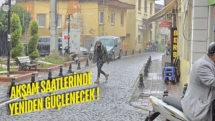 Milas'ta Beklenen Yağış Geldi