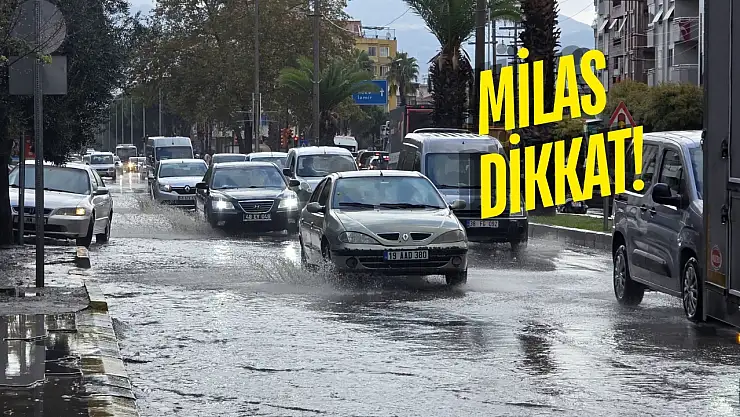 Milas'ta Cuma Günü Şiddetli Sağanak Bekleniyor: AFAD Alarm Verdi