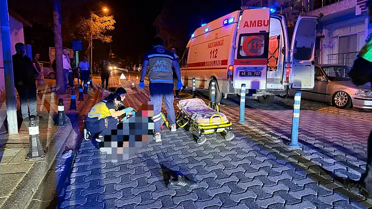 Milas'ta feci kaza: 38 yaşındaki yaya ağır yaralandı
