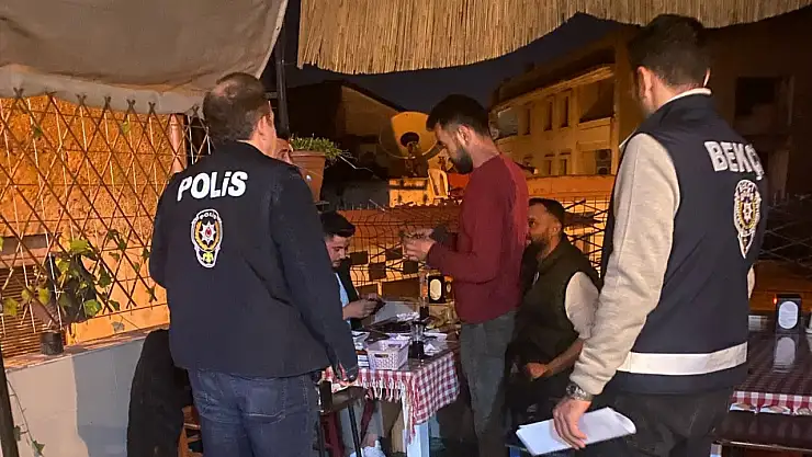 Milas'ta gece boyunca asayiş uygulaması yapıldı
