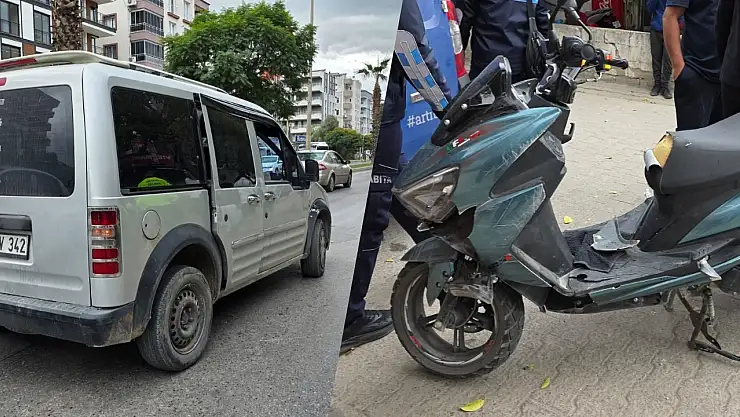 Milas'ta Halil Bey Bulvarı'na ani dönüş kazaya yol açtı: motosiklet sürücüsü yaralandı