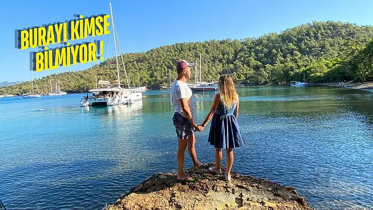 Milas'ta keşfedilen koy Maldivler ile kıyaslanıyor