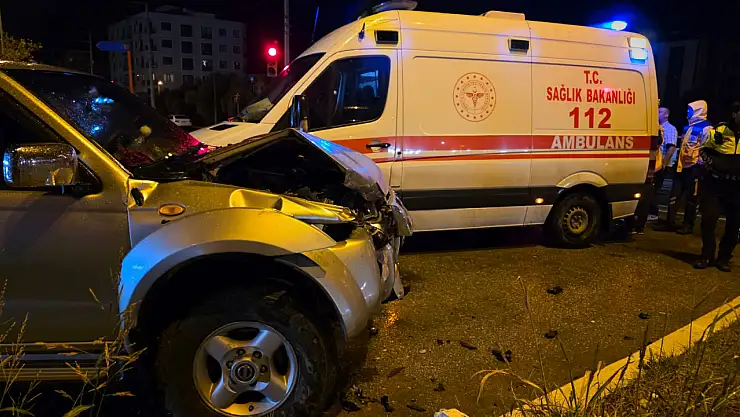 Milas'ta Otogar Kavşağı'nda Kaza: Bir Kişi Yaralandı
