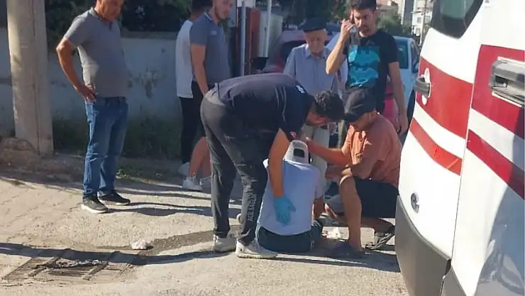 Milas'ta yolun karşısına geçmek isteyen yayaya araç çarptı