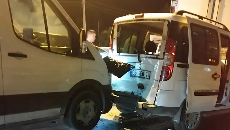 Milas'ta Zincirleme Kaza: 4 Kişi Yaralandı