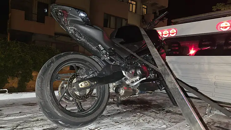 Milas'ta aranan motosiklet jandarma operasyonuyla ele geçirildi