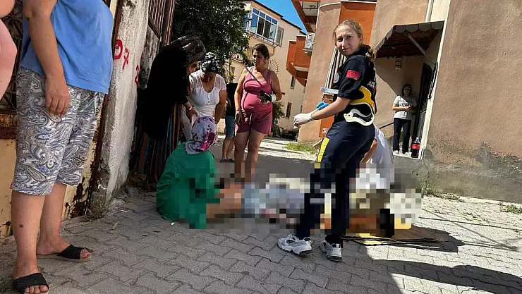 Milas’ta bir kadın apartmanın 2. katından düştü
