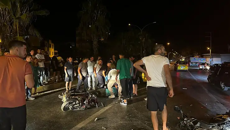 Milas’ta İki Motosiklet Çarpıştı: 1 Ağır Yaralı