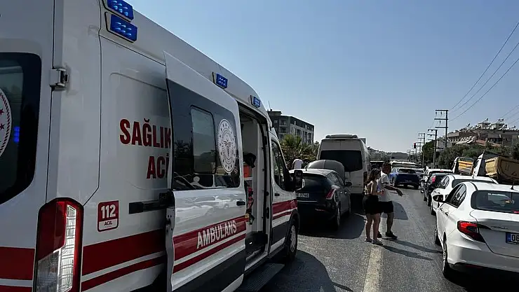 Milas'ta Zincirleme Kaza