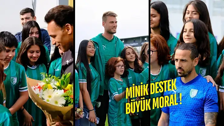 Minik Kalplerden Süper Lig'e Sevgi Seli: Milas Çamköy İlkokulu Bodrumspor'u Ziyaret Etti