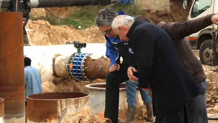MUSKİ Genel Müdürü Şengül, Milas'taki Altyapı Çalışmalarını İnceledi