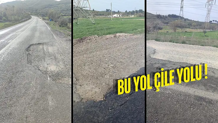 Ölümcül Çatlaklar, Kesilen Lastikler: Milas Ören Karayolu'nda Tehlike Kol Geziyor