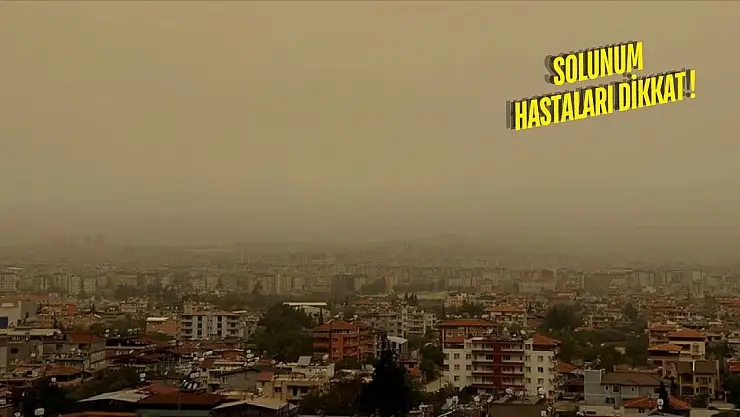 Suriye'den Milas'a Toz Taşınımı Geliyor! 3 Gün Boyunca Etkili Olacak