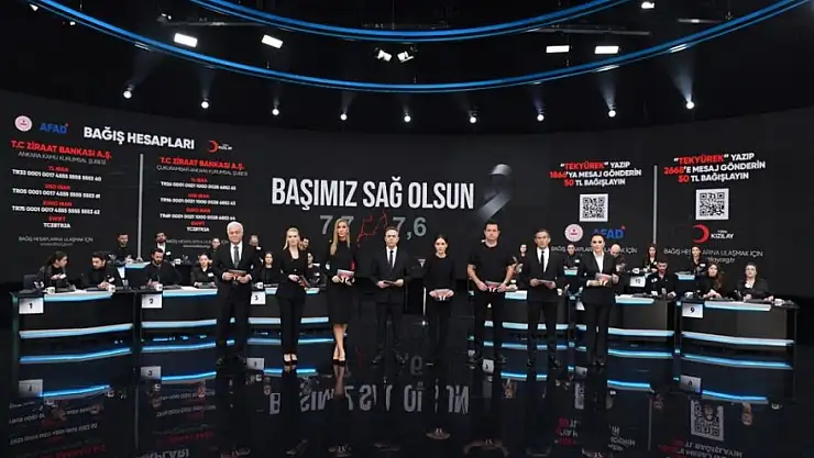 Türkiye tek yürek: Toplanan bağış 115 milyar 146 milyon 528 bin lira