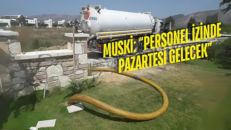 Milas Ören'de foseptikler taştı: Vatandaş isyan etti