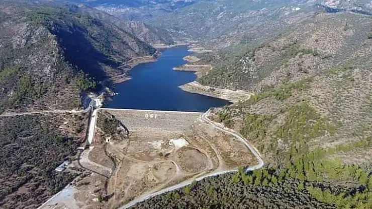 Yağışlar Milas barajlarını etkilemedi, Su seviyeleri gittikçe azalıyor