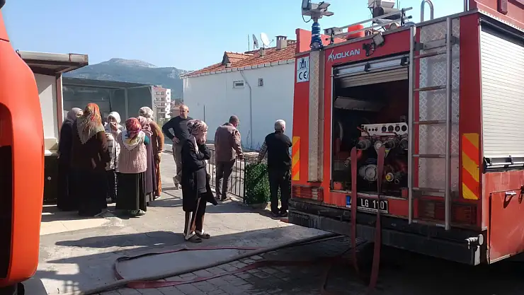 Milas'ta Alevler Yükseldi! Yangının Sebebi Elektrik Kontağı Çıktı