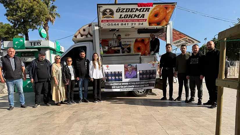 AK Parti Milas Gençlik Kolları Şehitler İçin Lokma Hayrı Düzenledi