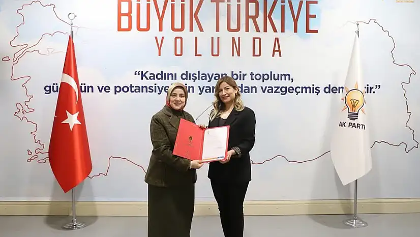 AK Parti Milas İlçe Kadın Kolları Başkanlığı'na Çiğdem Hergüner atandı
