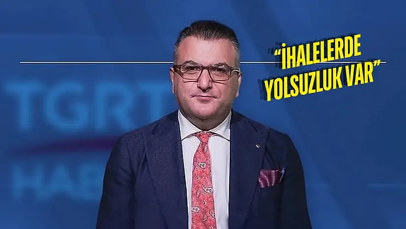 Cem Küçük: Milas Belediyesi'nde yolsuzluk iddiaları var