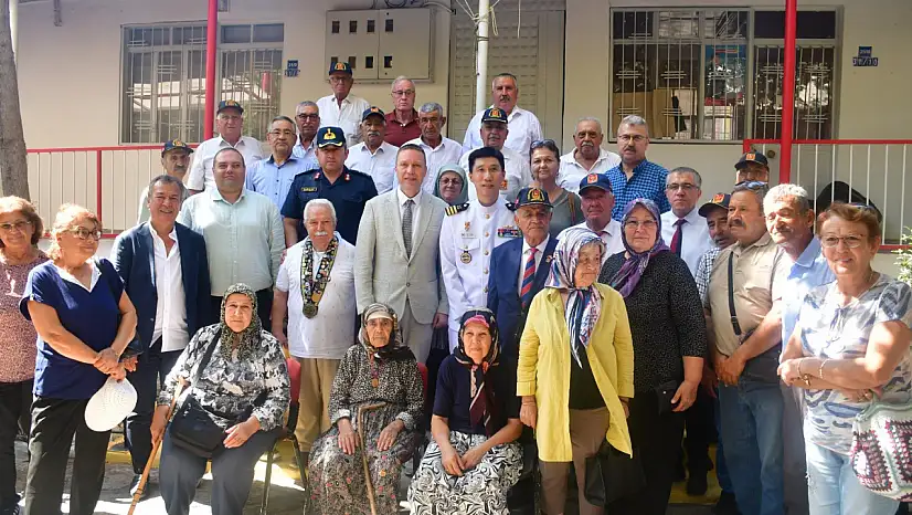 Güney Kore Savunma Ataşesi'nden Milas Gazilerine Ziyaret