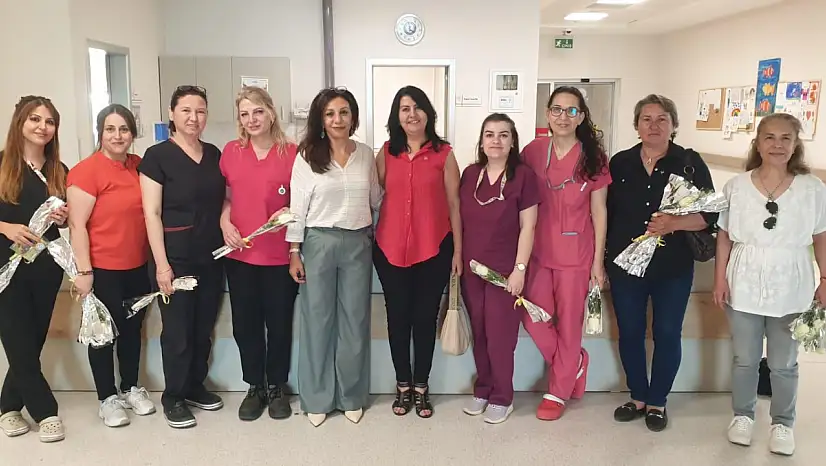 MHP Milas Kadın Kolları'ndan Hemşireler Günü'ne Anlamlı Ziyaret