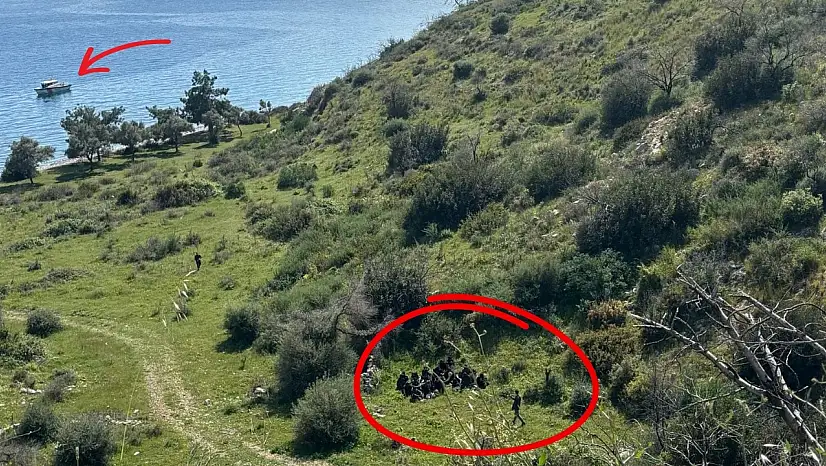 Milas açıklarında göçmen kaçakçılığına darbe