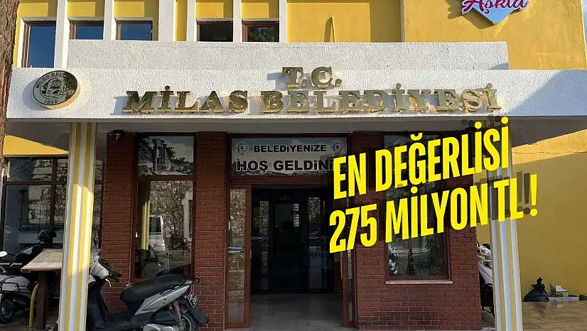 Milas Belediyesi'nden Milyonluk Arsa Satışı