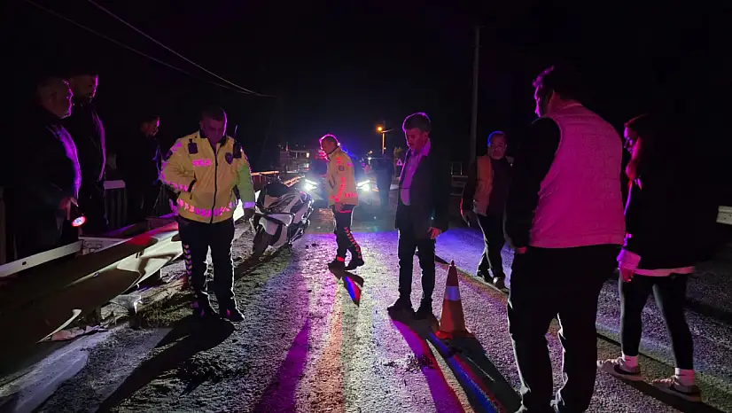Milas Kırcağız yolu üzerinde meydana gelen kazada 1 kişi yaralandı